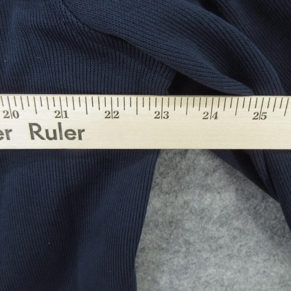 Banana Republic Jacket Mens XL Navy Blue Full Zip Cotton Stand Collar